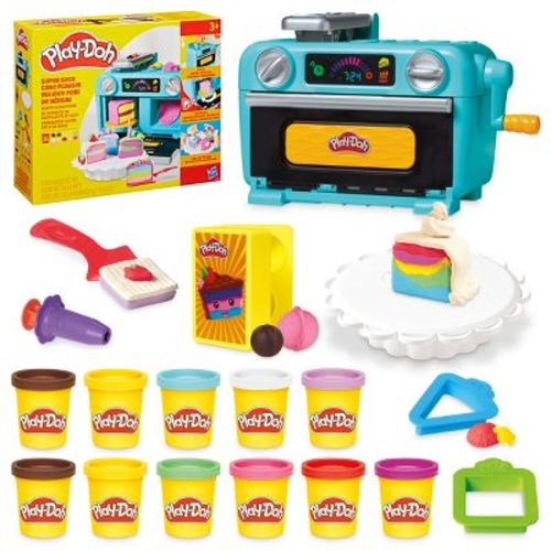Play-Doh Super Slice Cake Playset - 17pc