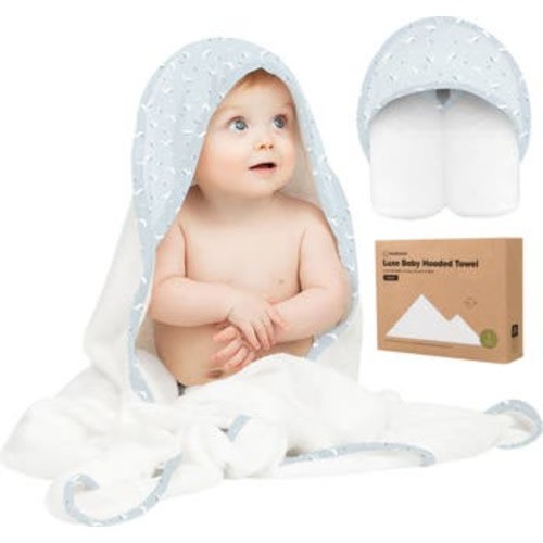 Luxe Baby Hooded Towel, Medium