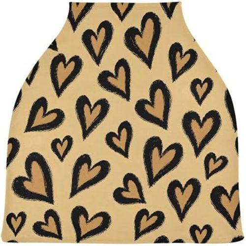 Nursing Cover Breastfeeding Soft Carseat Canopy Loving Graffiti Multi Use for Baby Car Seat Covers Canopy Shopping Cart Cover Scarf Light Blanket Stroller Cover