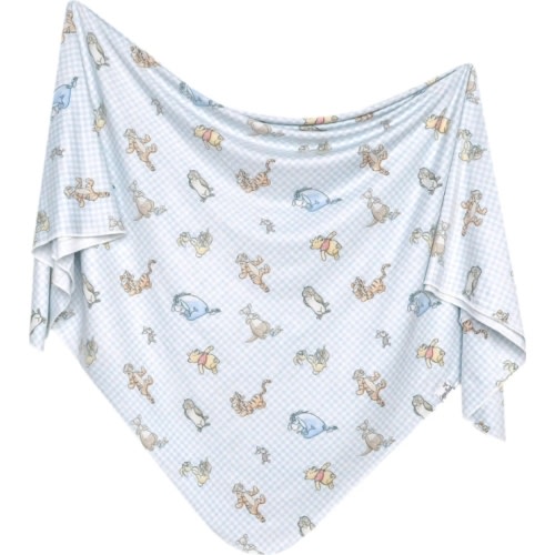 Knit Swaddle Blanket - Winnie the Pooh and Friends