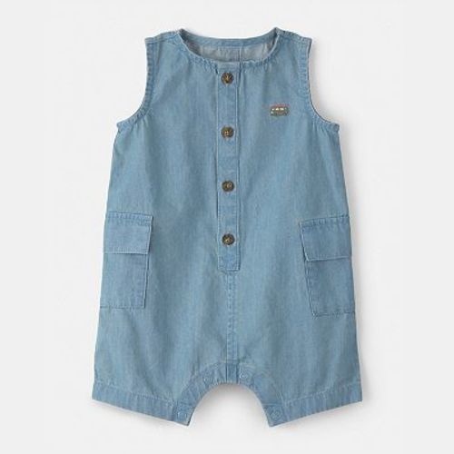 Baby Boy Carter's Beach Cruiser Chambray Sleeveless Romper