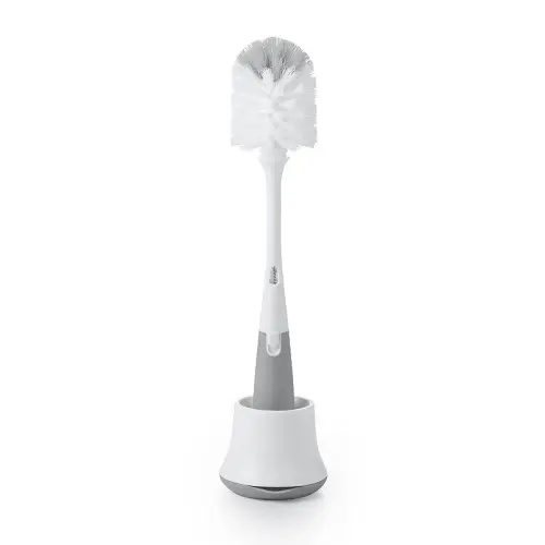 Baby Bottle Brush with Cleaner & Stand