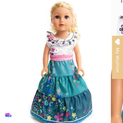 Doll Dress Miracle Princess