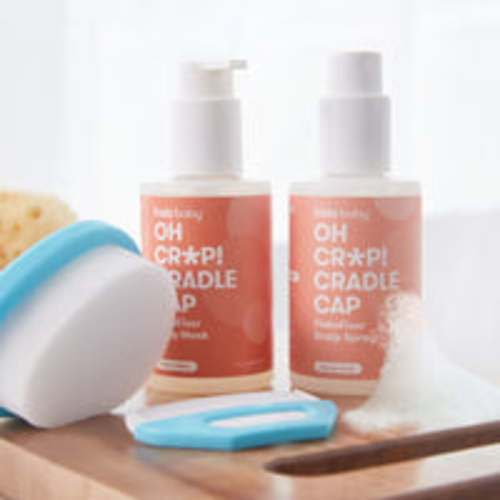 Oh Cr*p! Cradle Cap FlakeFixer Scalp Spray – Frida | The fuss stops here.