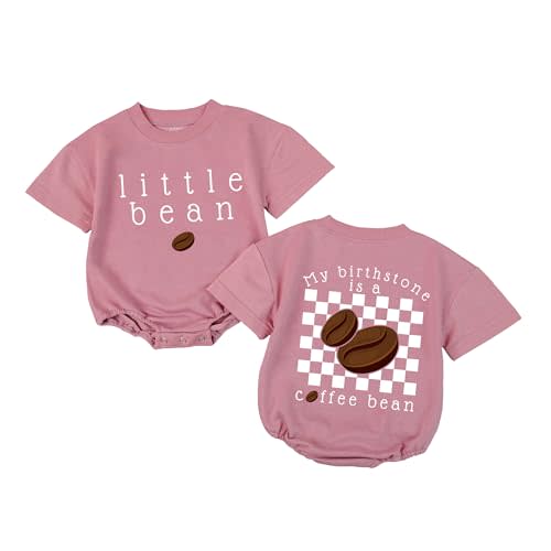 Little Bean Baby Bubble Romper – Oversized Infant Bodysuit for Newborn Boy Girl, Cute and Comfy Outfit Gift