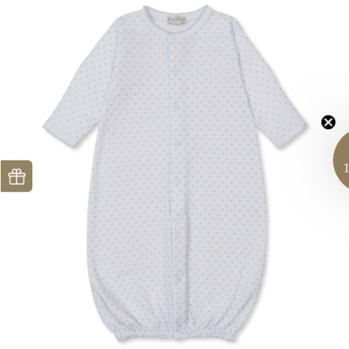 Blue Teddy Bear Love Converter Gown