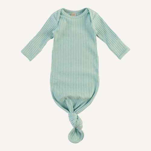 long sleeve lap neck knotted gown | surf spray | organic cotton wide r – kate quinn