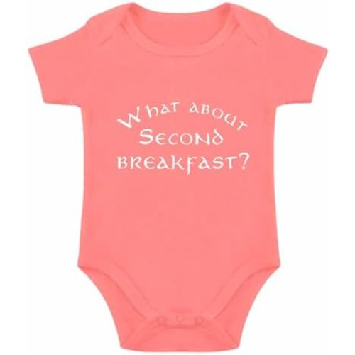 What About Second Breakfast Baby Bodysuit Funny Baby Bodysuit
