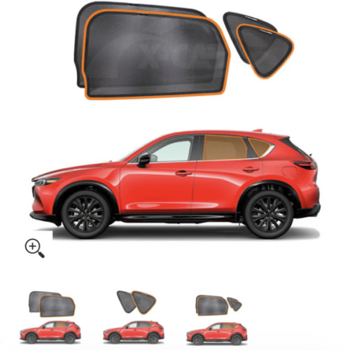 Mazda CX-5 KF 2017-2025 | Car Shades Snap On Car Window Sun Shades | Car-Shades Australia