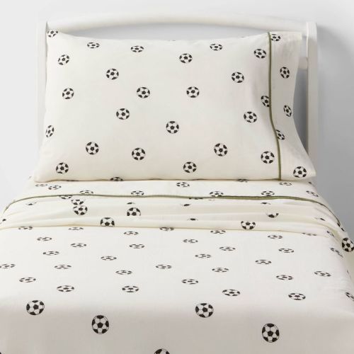 Soccer Kids' Cotton Sheet Set - Pillowfort™