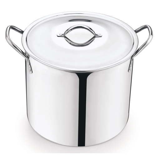 Mainstays 8-Qt Stainless Steel Stock Pot with Metal Lid