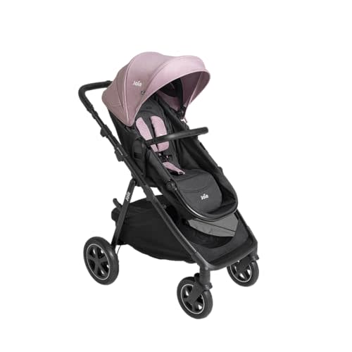 Joie Baby Ginger DLX 4-in-1 All-Terrain Pramette Convertible Stroller | All-Terrain Baby Stroller with Convertible Seat, Lie-Flat Pramette Mode, Reversible Seat. For Newborns to Toddlers