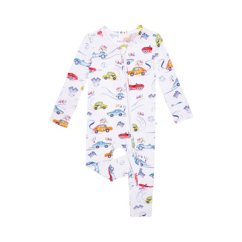 Print Convertible One-Piece Footie