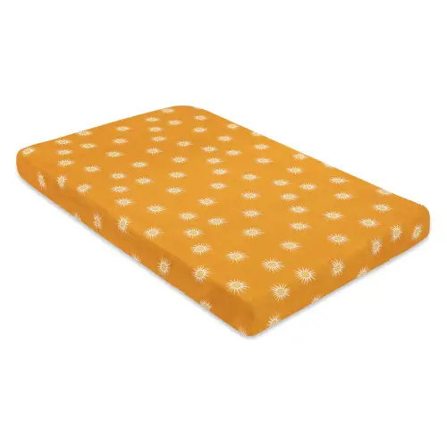 Mini Crib Sheet in GOTS Certified Organic Muslin Cotton