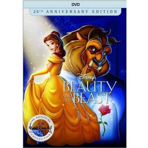 Disney's Beauty and the Beast 25th Anniversary Edition DVD Movie