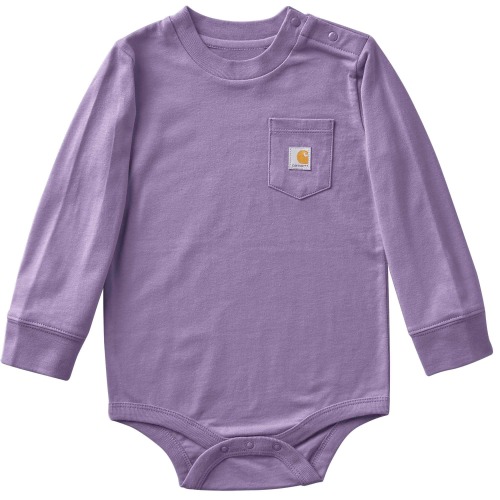 Kids' Long Sleeve Pocket Bodysuit (Baby)