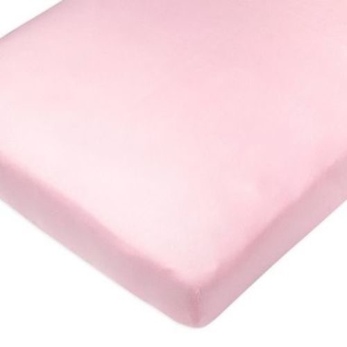Honest Baby Organic Cotton Fitted Crib Sheet - Light Pink