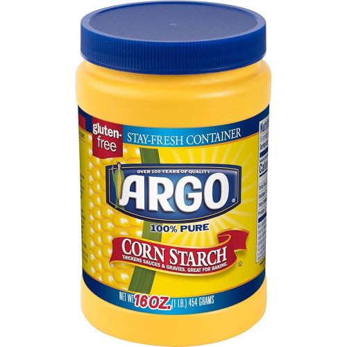 Argo Gluten-Free Corn Starch Powder, Thickener for Cooking, 16 oz