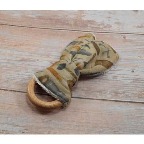 Catholic Bunny Ear Baby Teething Toy - St Joseph