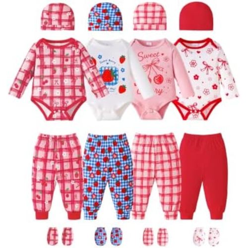 Baby Boy Girl Clothes Preemie Newborn Must Have Infant Essentials Outfits 20 Piece Clothing 0-18 Months