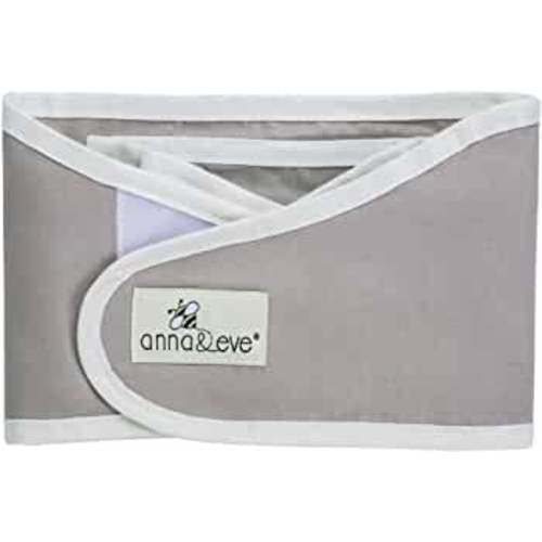 Anna & Eve Swaddle Arms Only Wrap for Safe Sleeping, Grey