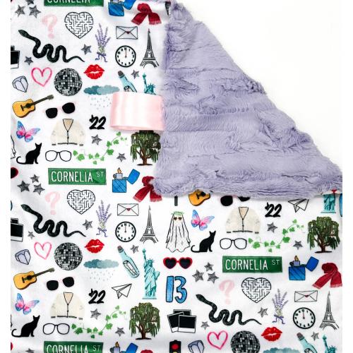 Taylor Lovey Blanket | Pop Star Baby Blanket | Unique Gift for Baby Girl |  Nursery Decor