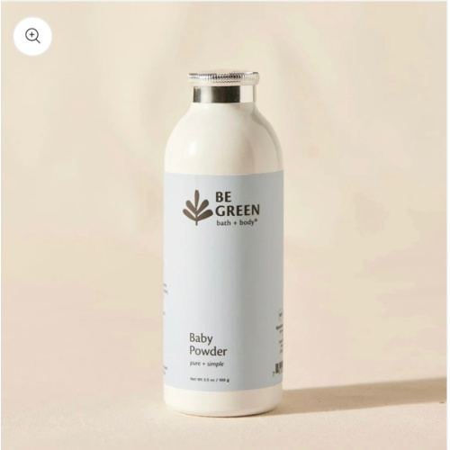 Talc-Free Baby Powder | Gentle & Non-Toxic Formula – Be Green Bath and Body, LLC