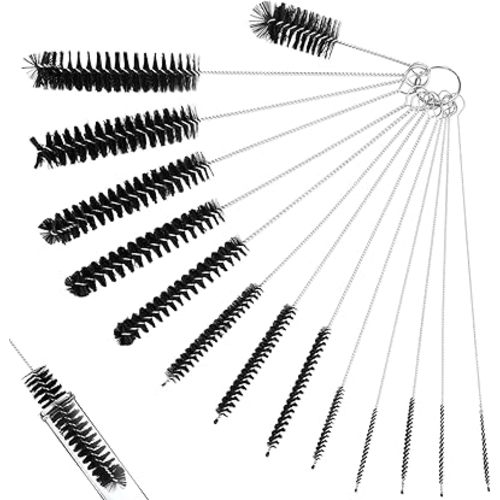 Straw Cleaner Brush, 14PCS 8.2 Inch Nylon Tube Brush Set, Bottle Cleaning Brushes for Water Bottle, Sippy Cup,Tight Spaces,Tumbler: Amazon.com: Industrial & Scientific