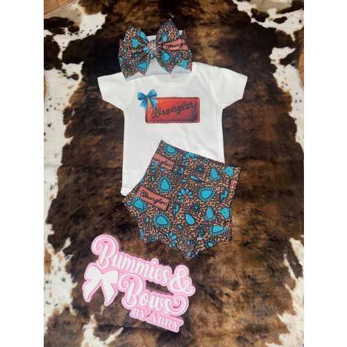Wrangler Baby or Toddler Set / Baby Bummies