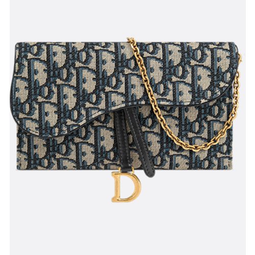 Small Saddle Pouch with Chain
