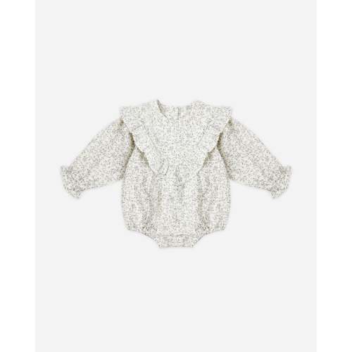 Winnie Romper || Blue Vines – Rylee + Cru