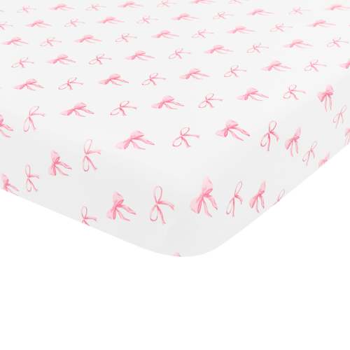 Mini Crib Sheet in Bow