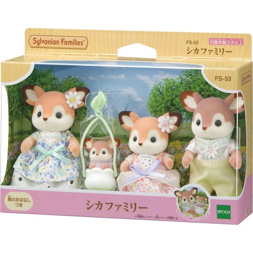 Sylvanian Families FS-53 Deer Family Calico Critters Epoch Japan