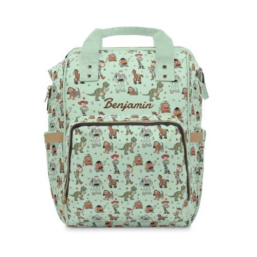 Toy Story Backpack Diaper Bag|Newborn Boys Diaper Bag|Boys Baby Shower Gift|Boy Nappy Bag Custom Diaper Bag Personalized Name Baby Backpack