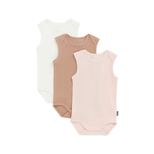 Bonds Essentials Rib Singletsuit 3 Pack