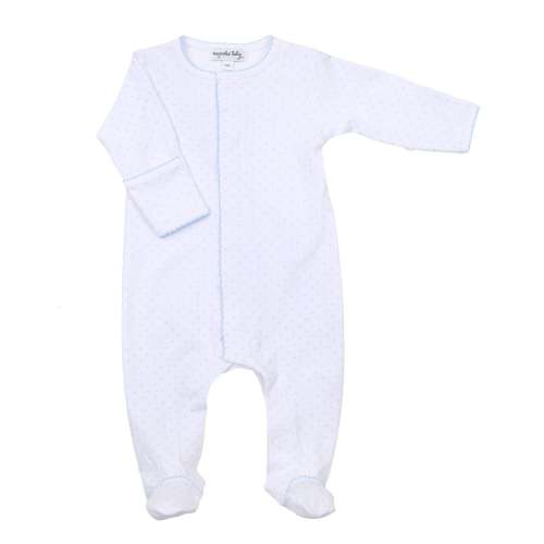 Basics - Mini Dots Footie - Newborn