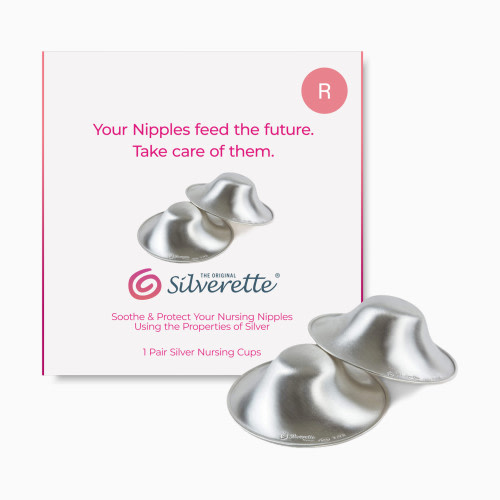 Silverette Silver Nursing Cups - Regular