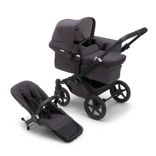 Bugaboo Donkey 5 Mono Complete  - Black  - Midnight Black