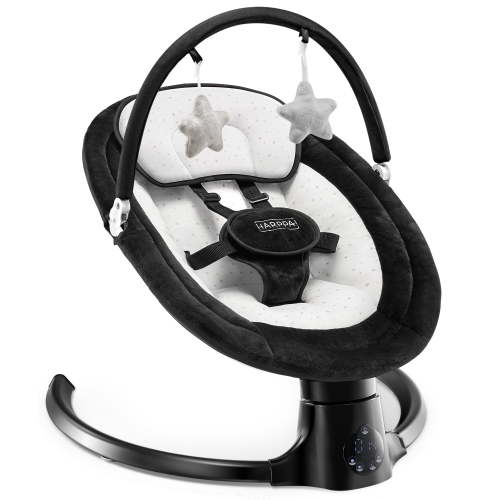 HARPPA, Baby Swing, Indoor outdoor, 5 sway speeds, 10 lullabies