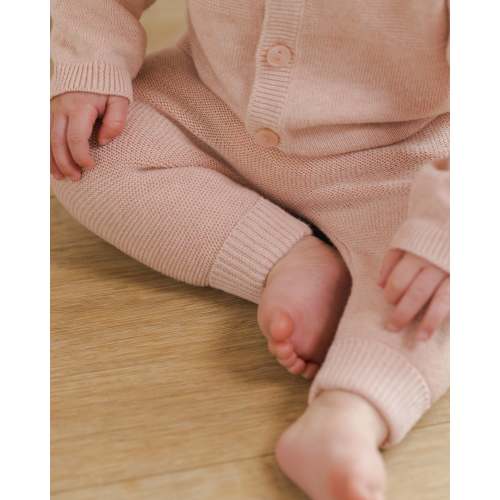 Knit Pant Heathered Rose