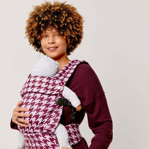 Nomad Air Houndstooth Baby Carrier - Harlow Sweet Lilac