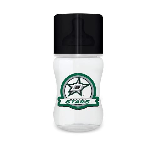 Baby Fanatic Baby Bottle for Babies - NHL Dallas Stars Vented 9 oz BPA-Free Bottle, Officially Licensed Team Merch, Great Gift for Dallas Stars Apparel & T Shirt Fans, Dishwasher Safe, Multi-Color