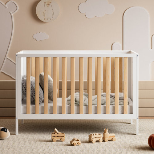 Harriet Bee Kerenza 4 -in-1 Convertible Crib & Reviews | Wayfair