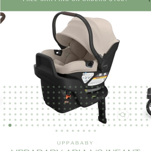UPPAbaby Aria V2 Infant Car Seat + Base