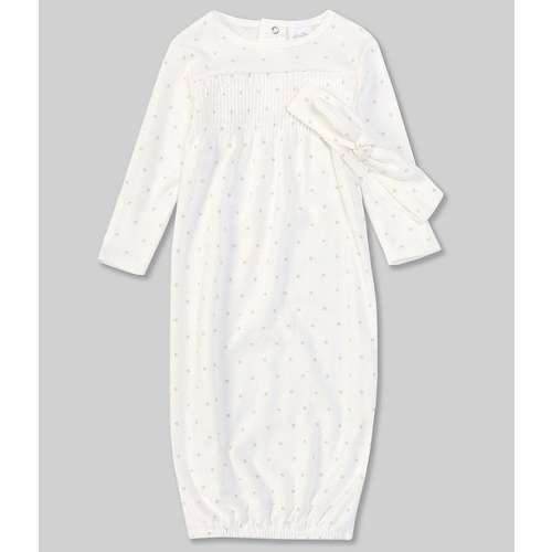 Baby Girls Dotted Gown