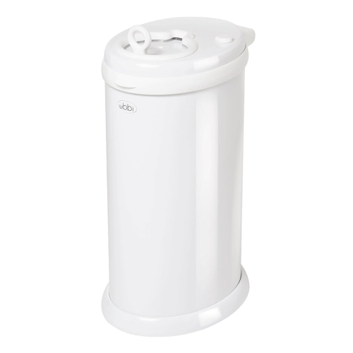 Ubbi Diaper Pail, White