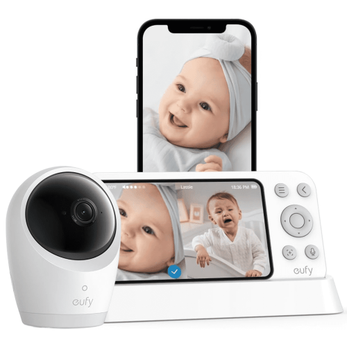 Eufy Baby Monitor E21 with 4K Camera and Charging Base