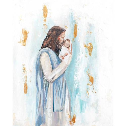 I Knew You - Jesus Paper Print in Multiple Sizes - Jesus and Baby