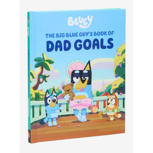 Bluey The Big Blue Guy's Book of Dad Goals Book