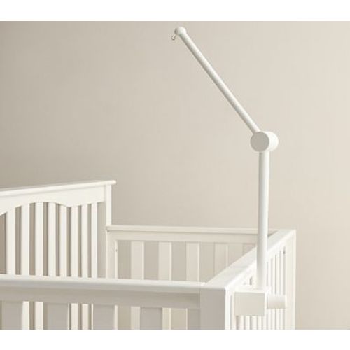 New Crib Mobile Arm, Simply White